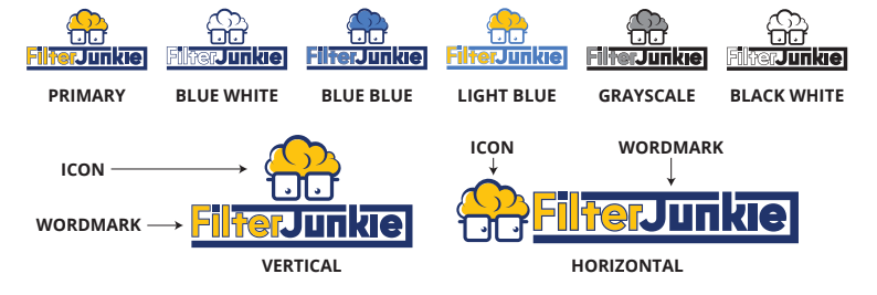 Filter Junkie horizontal logo